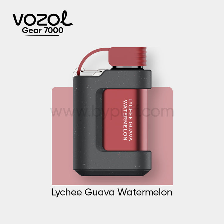 Vozol Gear 7000 Lychee Guava Watermelon