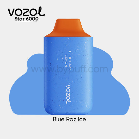 Vozol 6000 Blue Razz ice